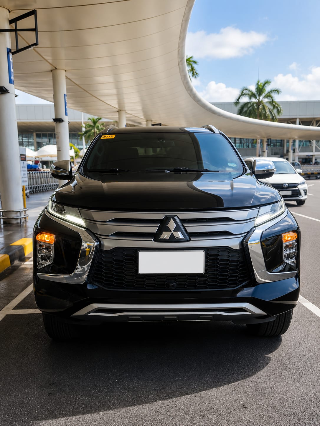 Mitsubishi Montero Sport SUV available for self-drive and chauffeur car rental in the Philippines.