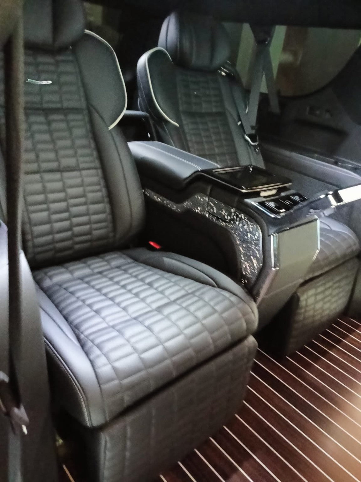 Luxury interior seating in the Cadillac Escalade