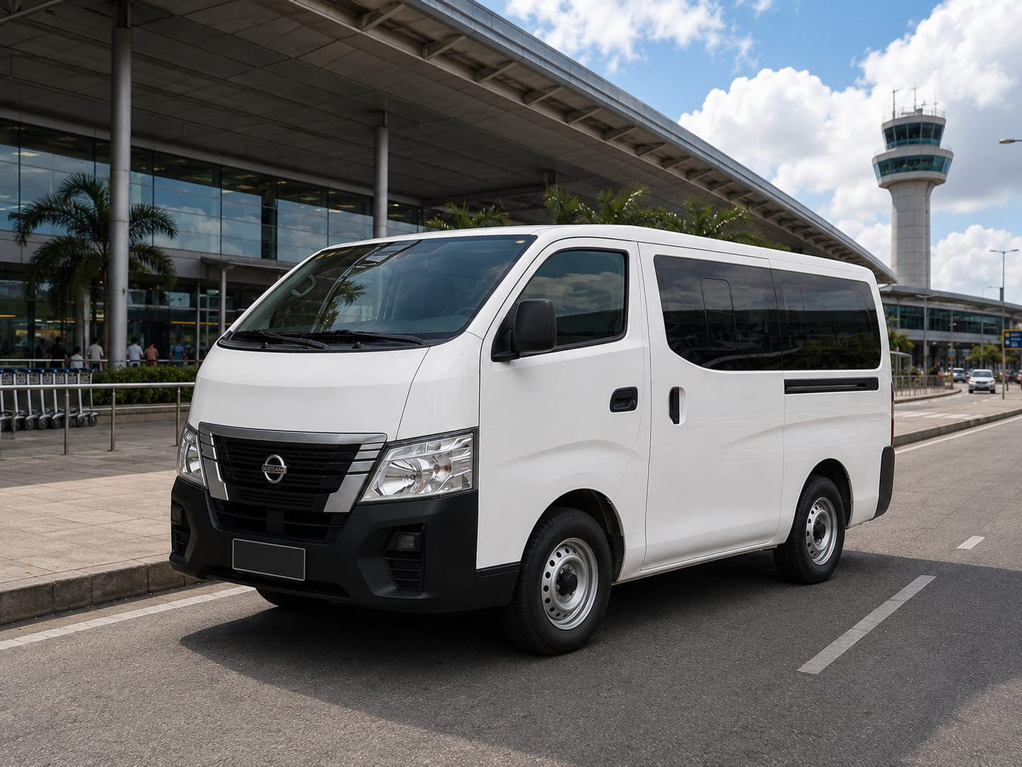 Nissan Urvan NV350 passenger van rental in the Philippines by Car Rent Manila PH