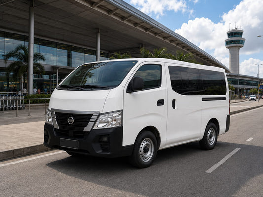 Nissan Urvan NV350 passenger van rental in the Philippines by Car Rent Manila PH